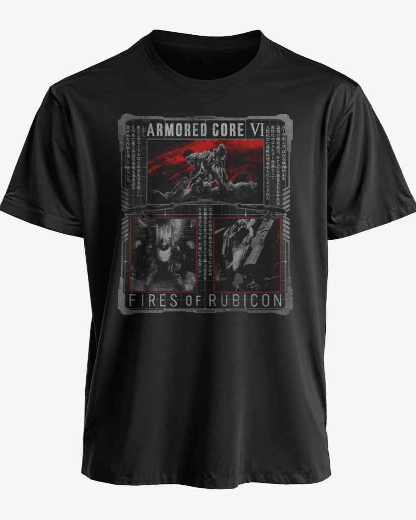 Polera Armored Core IV Fires of Rubicon