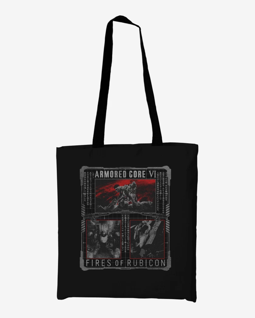 Totebag Armored Core IV Fires of Rubicon