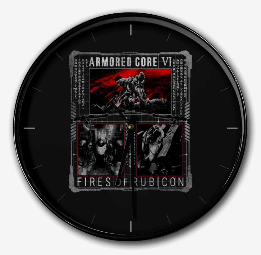 Reloj Armored Core IV Fires of Rubicon
