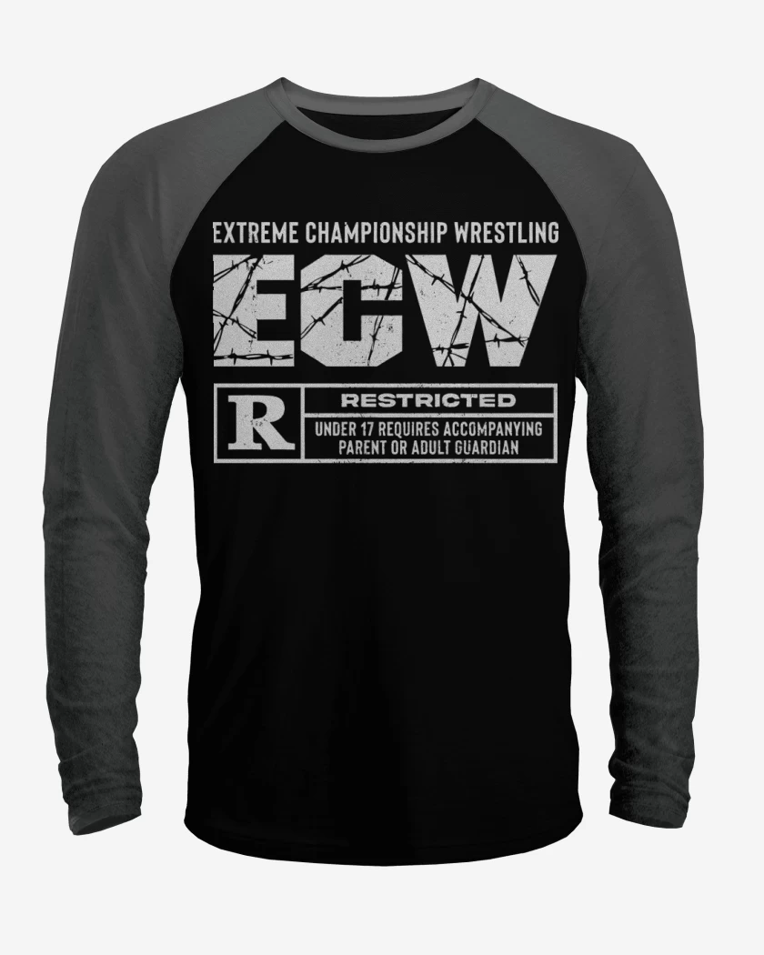 Polera Raglan Extreme Championship Wrestling
