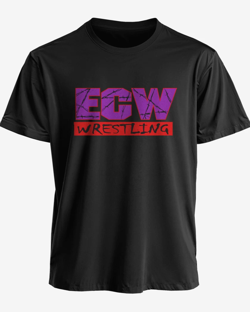 Polera premium Negro de ECW Wrestling