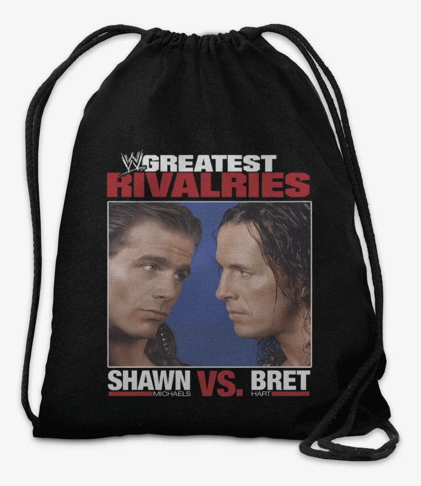 Mochila Negro de Shawn vs Bret 