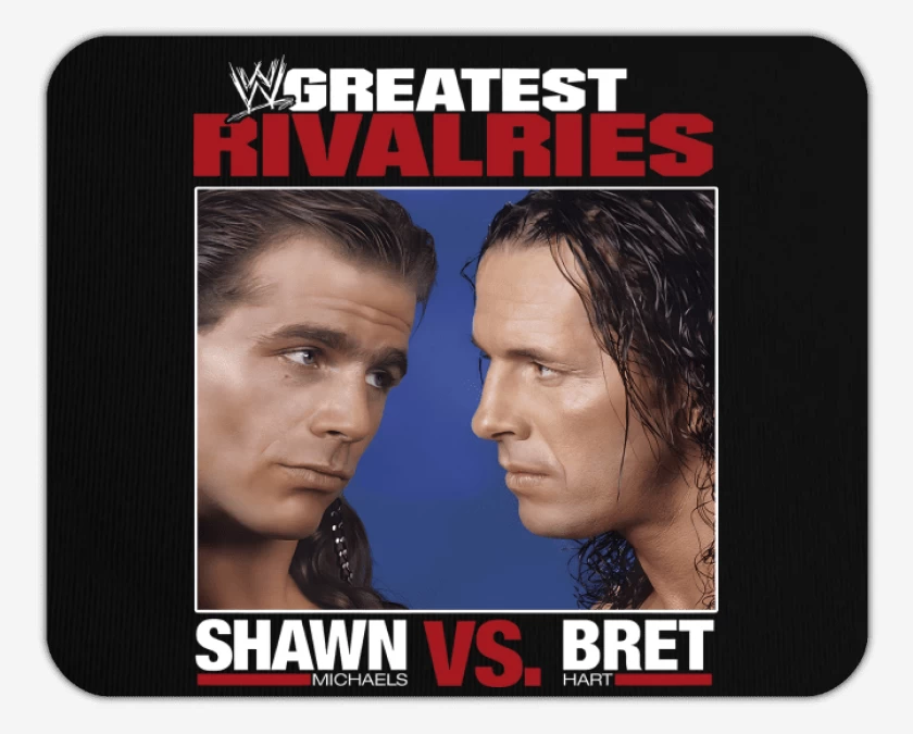 Mousepad Shawn vs Bret 