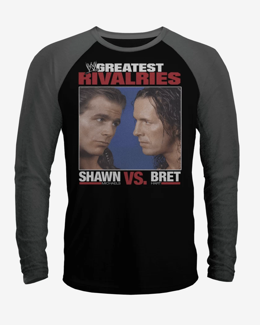 Polera Raglan Shawn vs Bret 