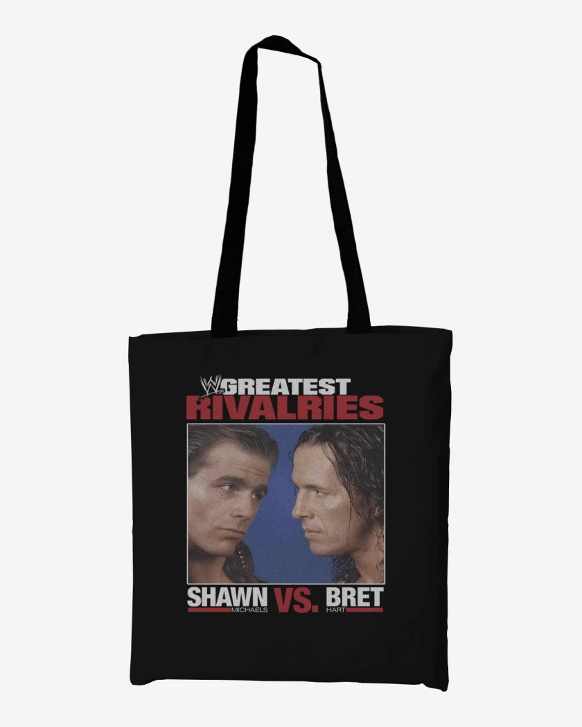Totebag Shawn vs Bret 