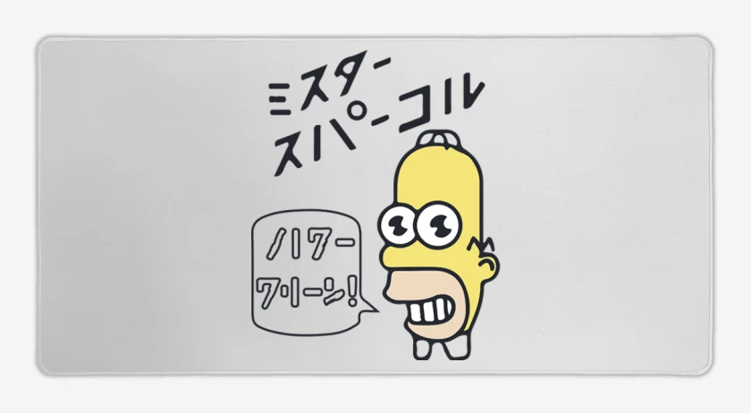 Mouse pad Gamer Blanco de Mr chispa