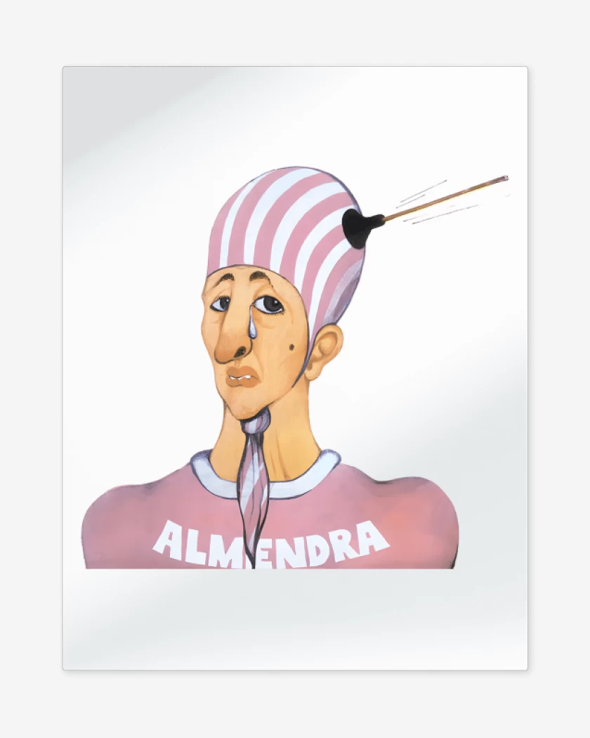 Print metalico Blanco de Almendra