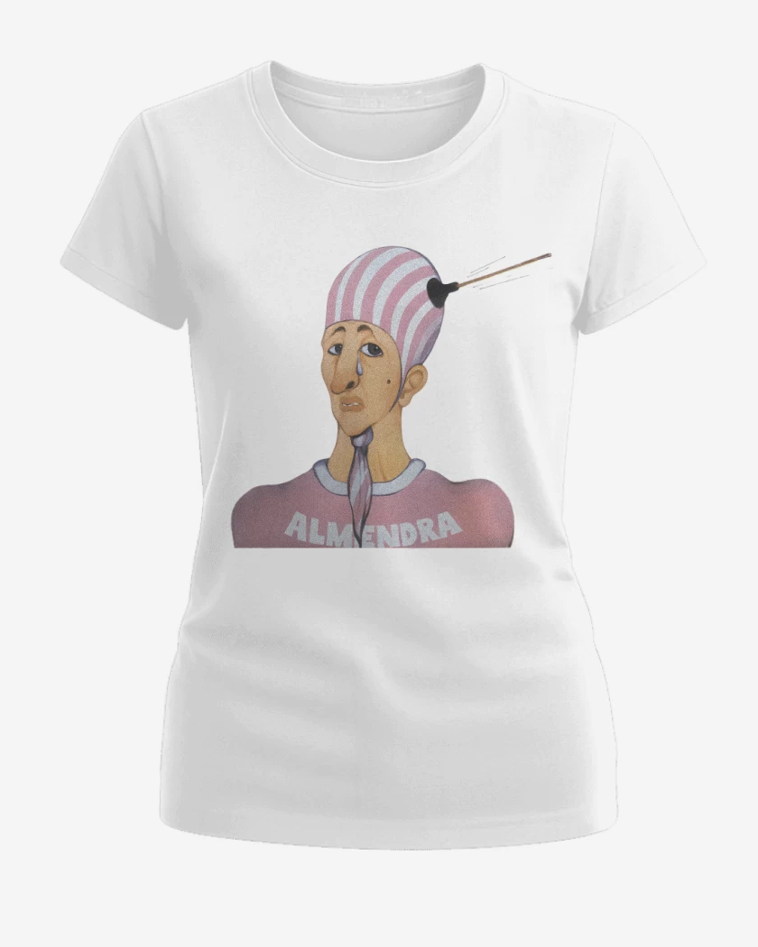 Polera de Mujer Blanco de Almendra