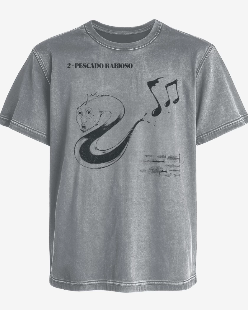 Polera desgastada 2 - Pescado Rabioso