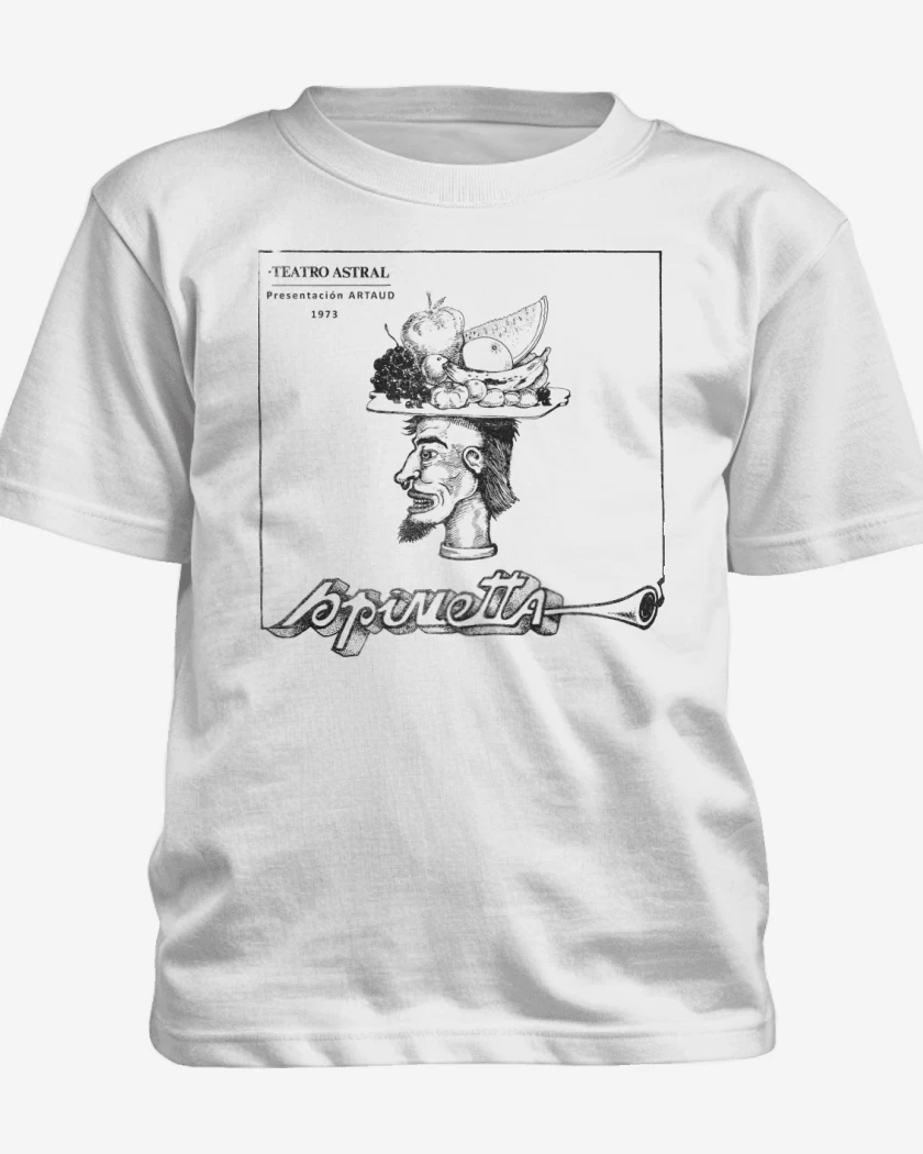 Polera de niño Blanco de Teatro Astral