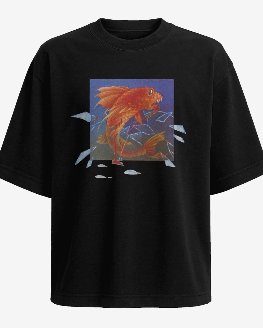 Polera Oversize Pescado Rabioso II