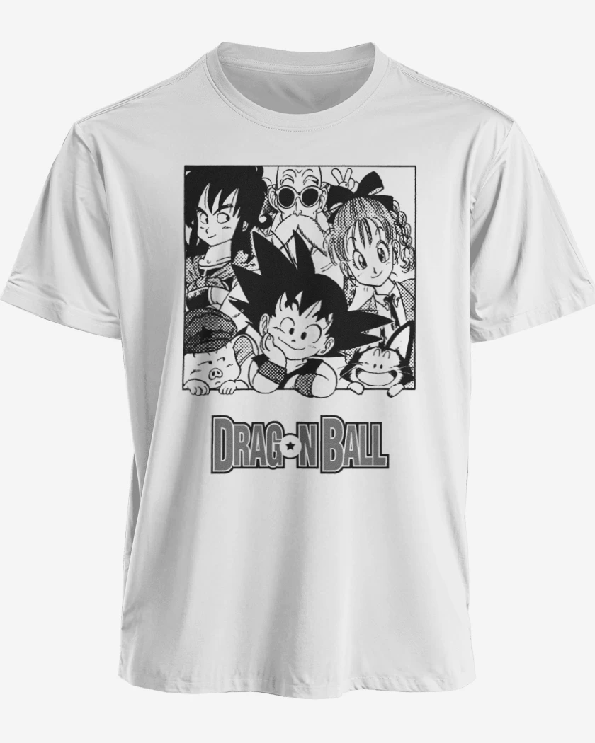 Polera Goku y sus amigos