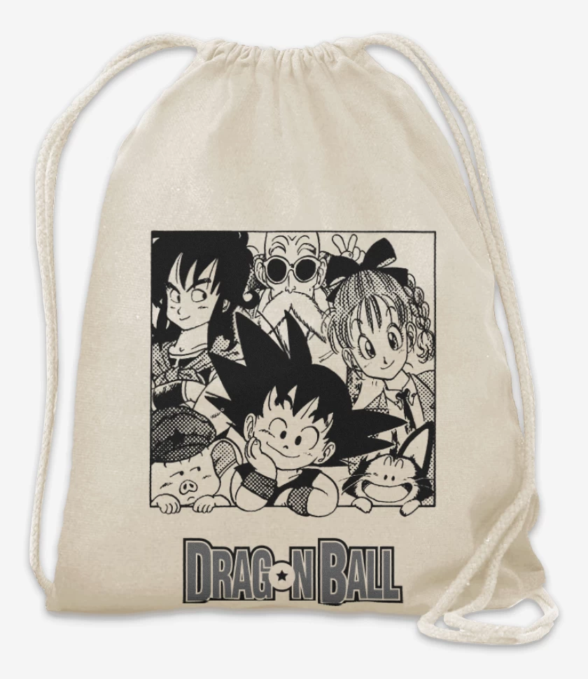 Mochila Blanco de Goku y sus amigos