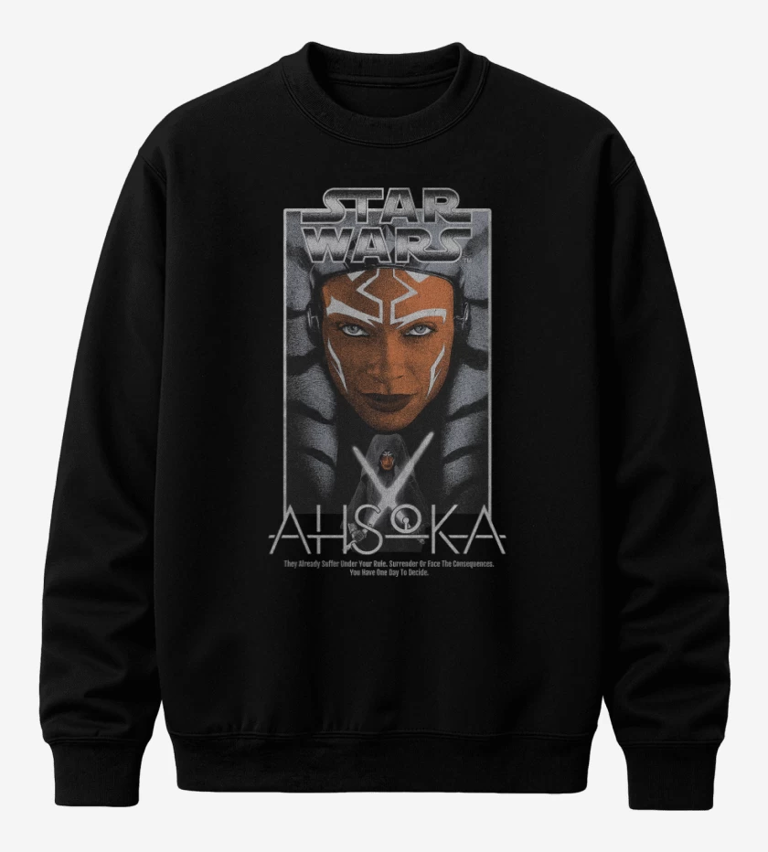 Poleron polo Negro de SW Ahsoka