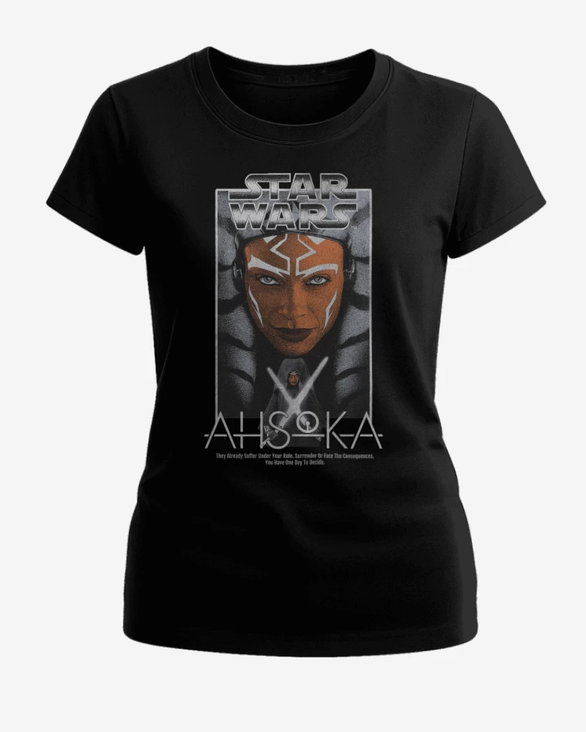 Polera de Mujer Negro de SW Ahsoka