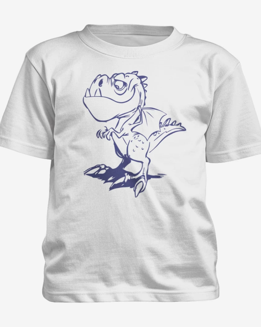 Polera de niño Blanco de Dino