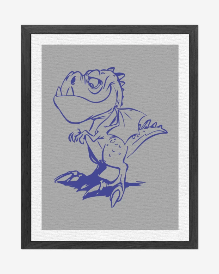 Cuadro decorativo Gris Melange de Dino