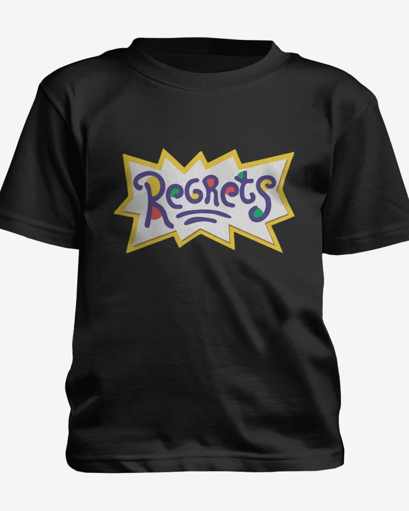 Polera de niño Negro de Regrets