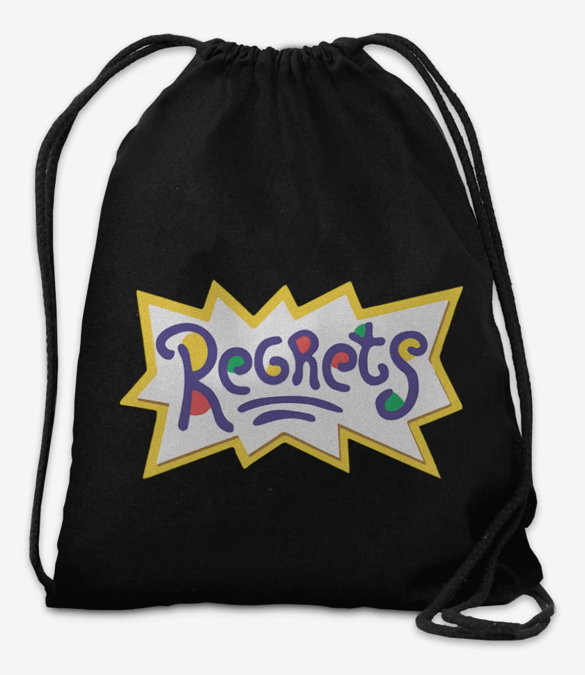 Mochila Negro de Regrets