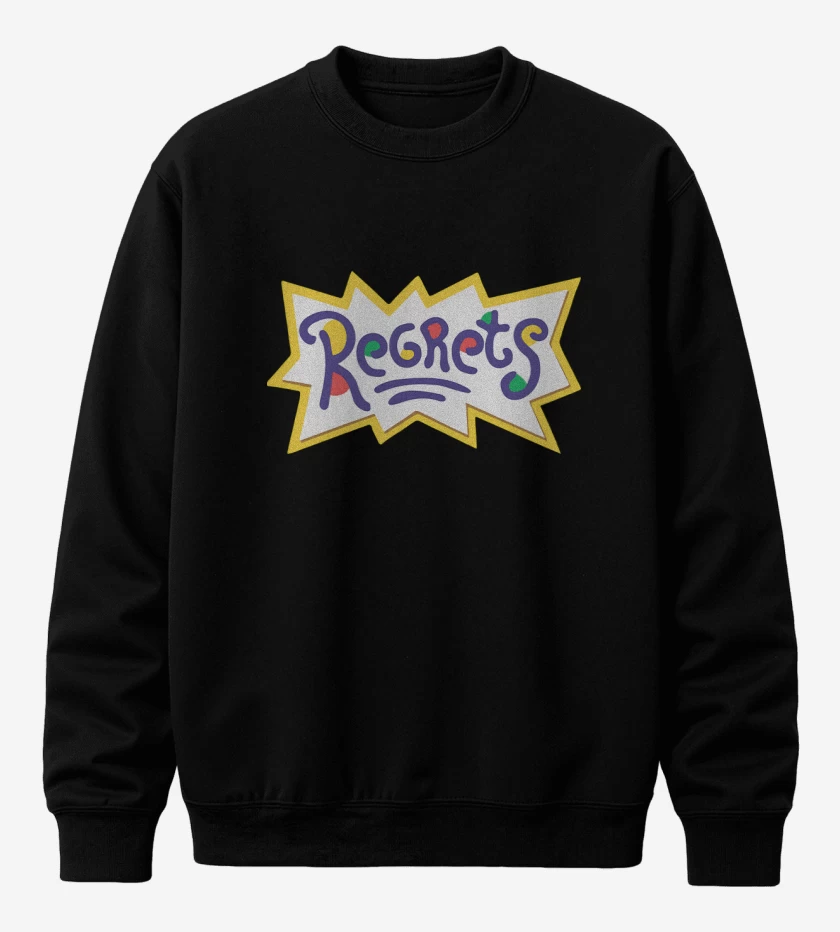 Poleron polo Negro de Regrets