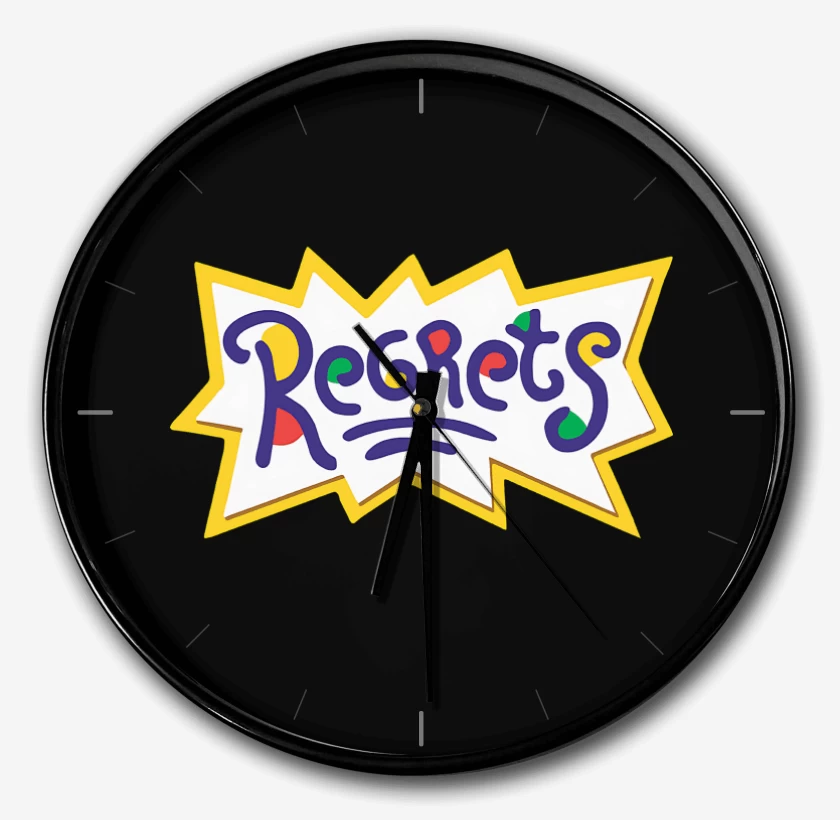 Reloj Negro de Regrets