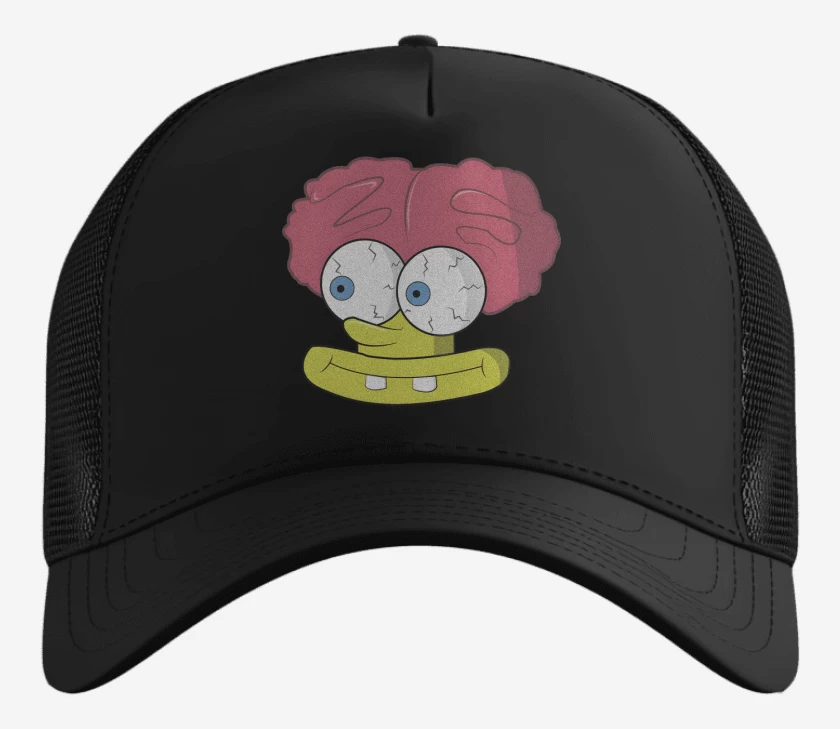 Gorro Negro de Bob Cerebro Esponja