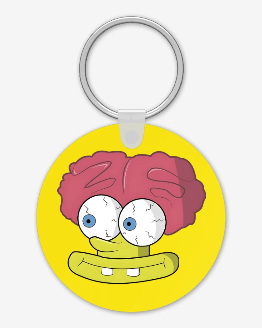 Llavero Bob Cerebro Esponja