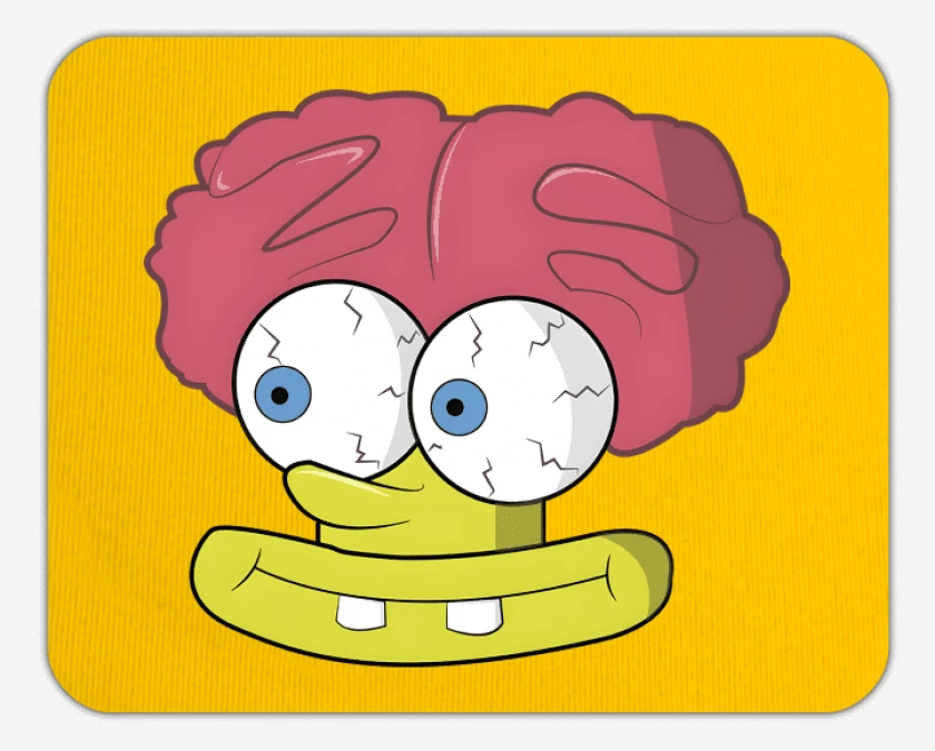 Mousepad Bob Cerebro Esponja