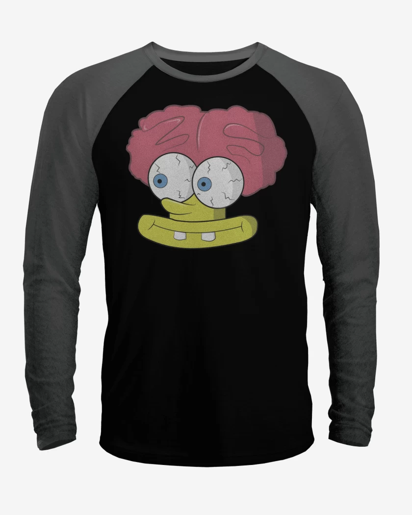 Polera Raglan Bob Cerebro Esponja