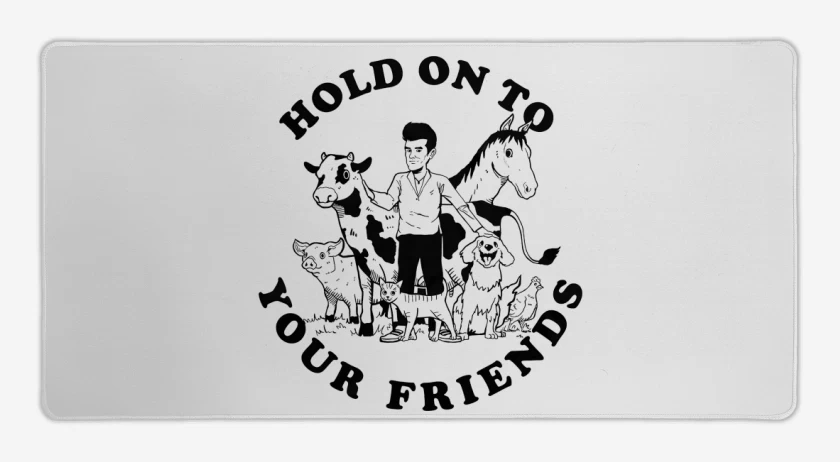 Mouse pad Gamer Hold On To Your Friends