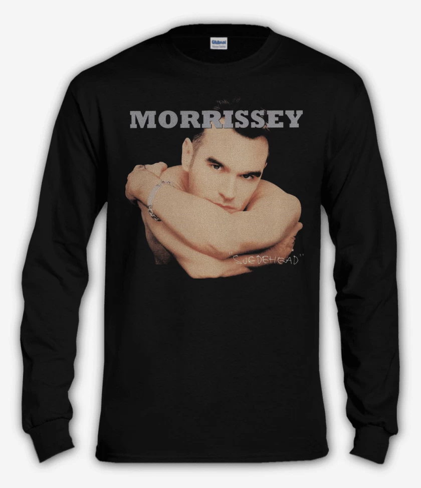 Polera manga larga Negro de Morrissey Suedehead