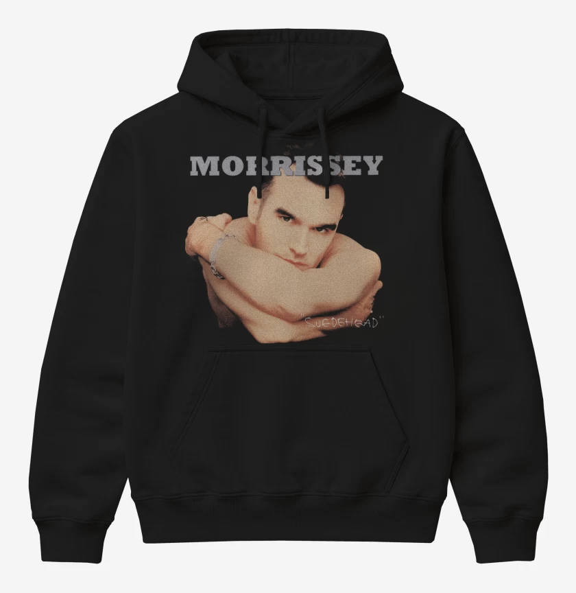 Poleron Canguro básico Negro de Morrissey Suedehead
