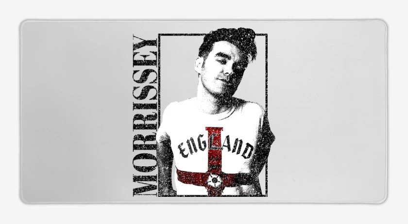 Mouse pad Gamer Blanco de Morrissey England
