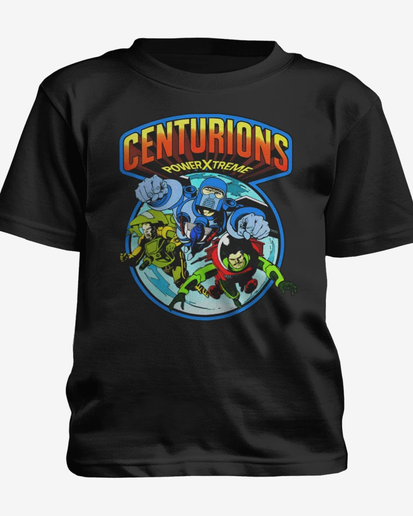 Polera de niño Negro de Los centuriones