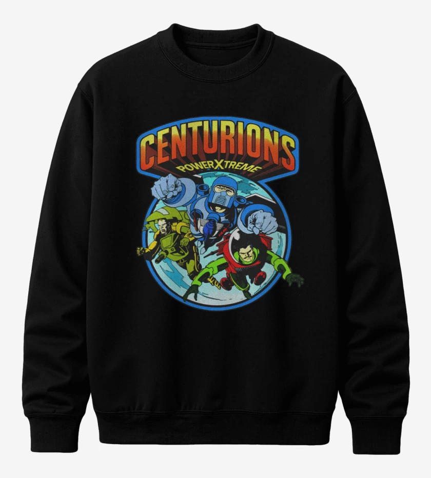 Poleron polo Negro de Los centuriones