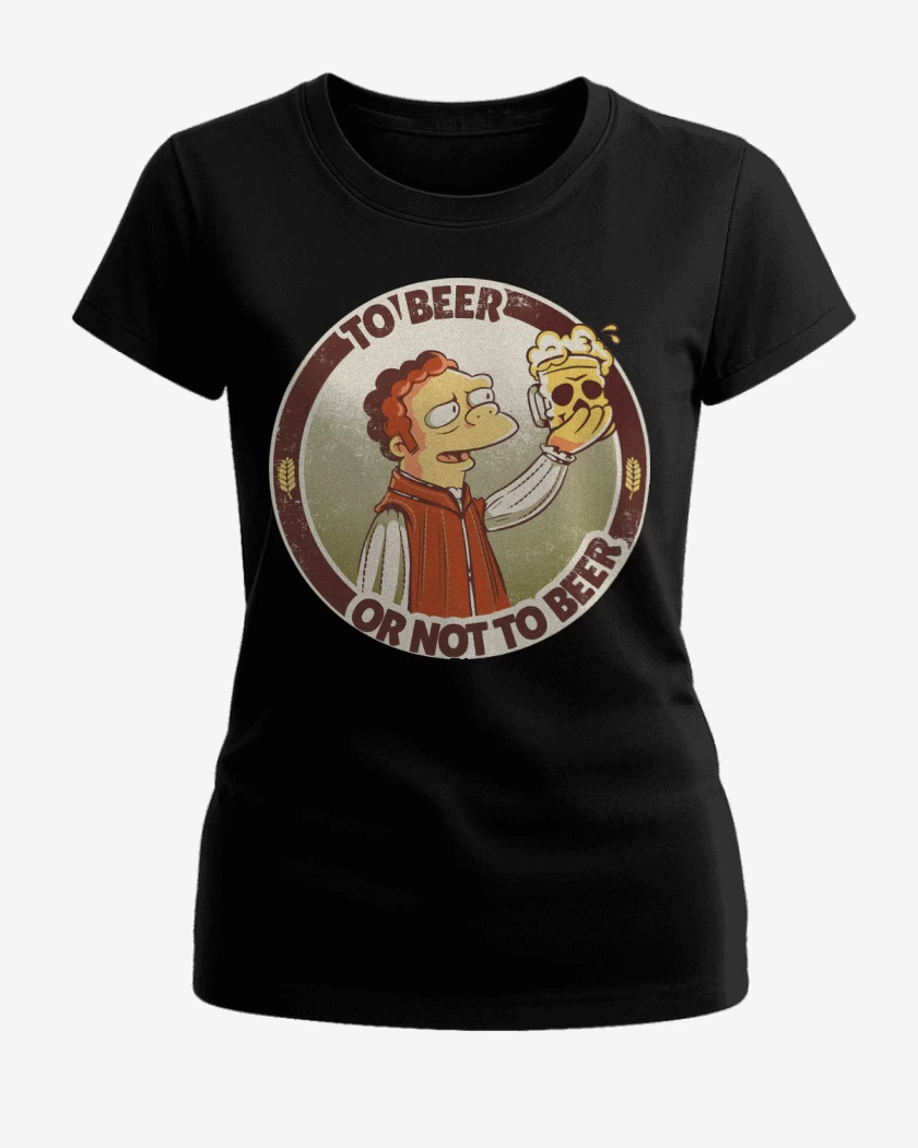 Polera de Mujer Negro de Ser(verza) o No Ser(veza)