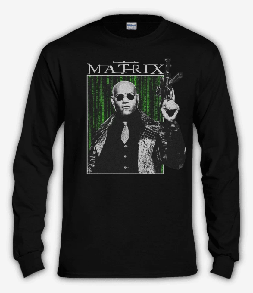 Polera manga larga The Matrix Morpheus