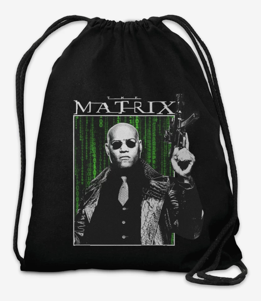 Mochila Negro de The Matrix Morpheus