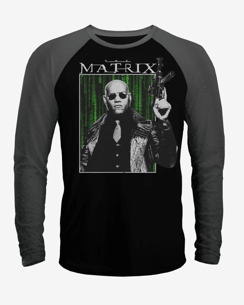 Polera Raglan The Matrix Morpheus