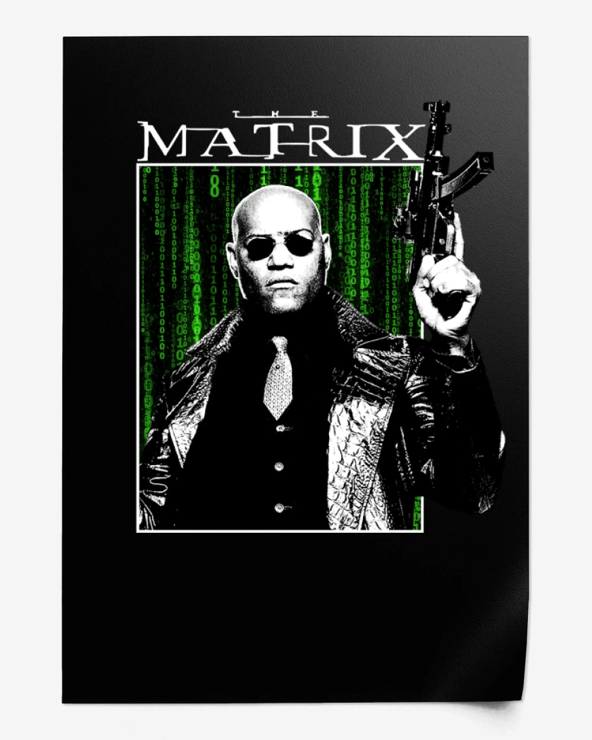 Print The Matrix Morpheus