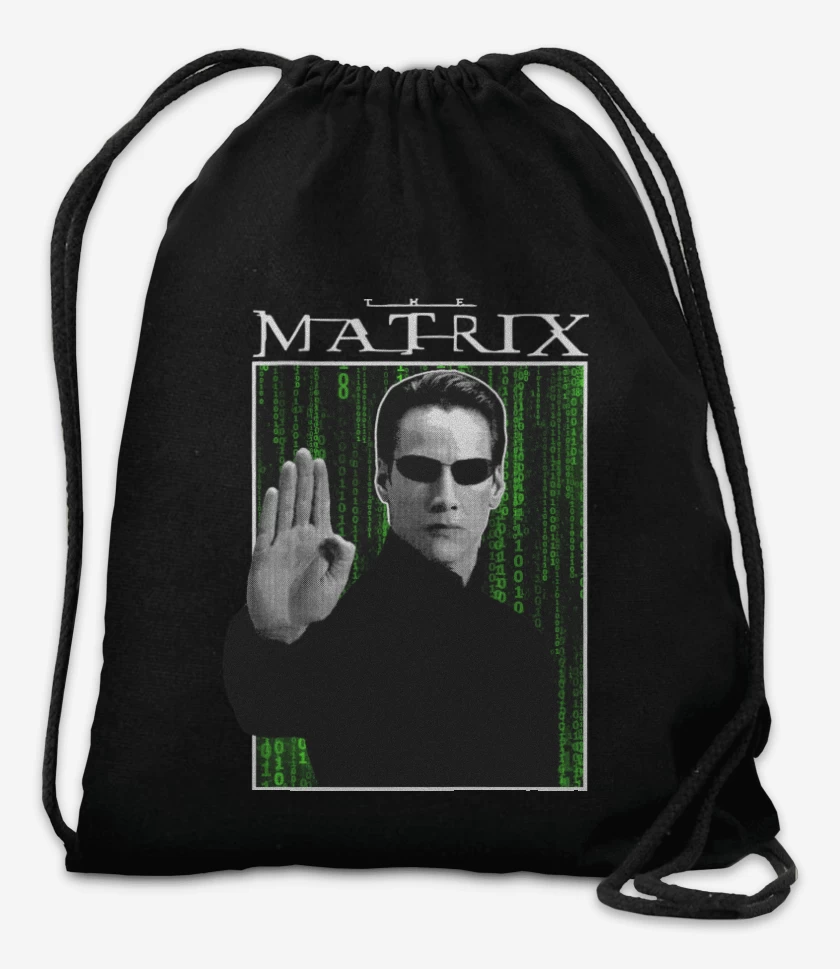 Mochila Negro de The Matrix Neo