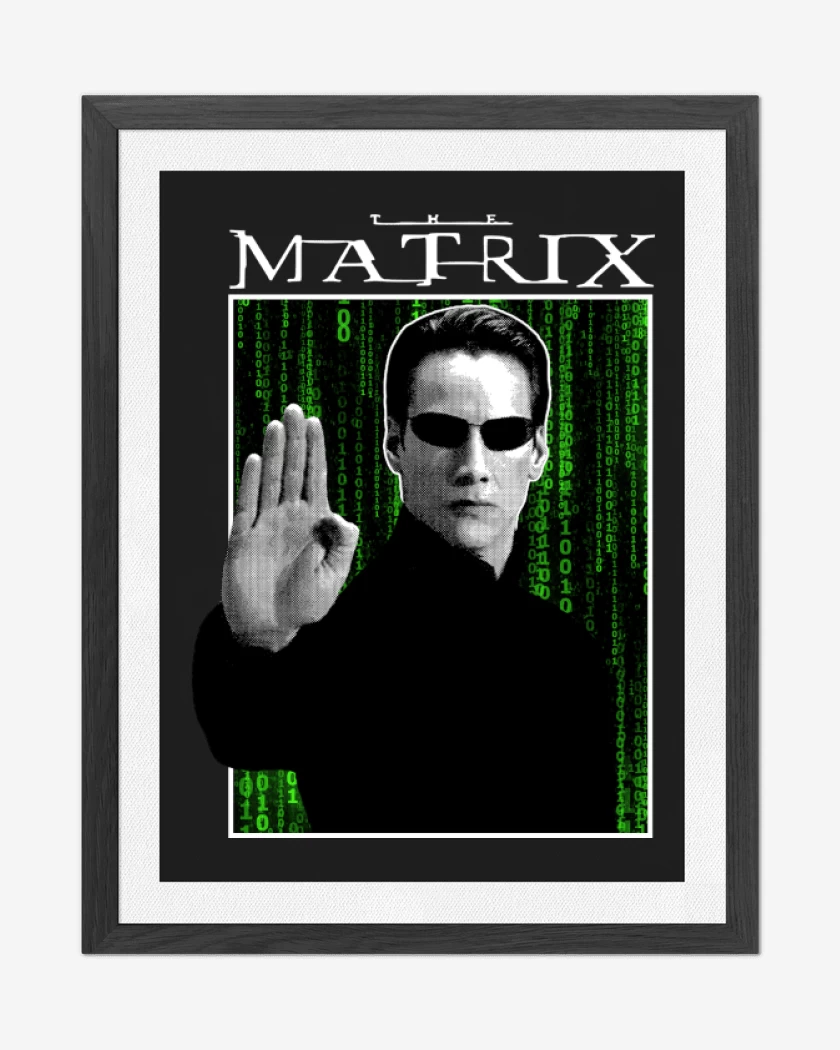 Cuadro decorativo The Matrix Neo