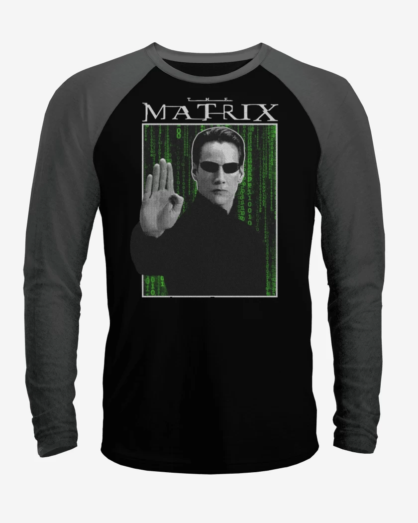 Polera Raglan The Matrix Neo