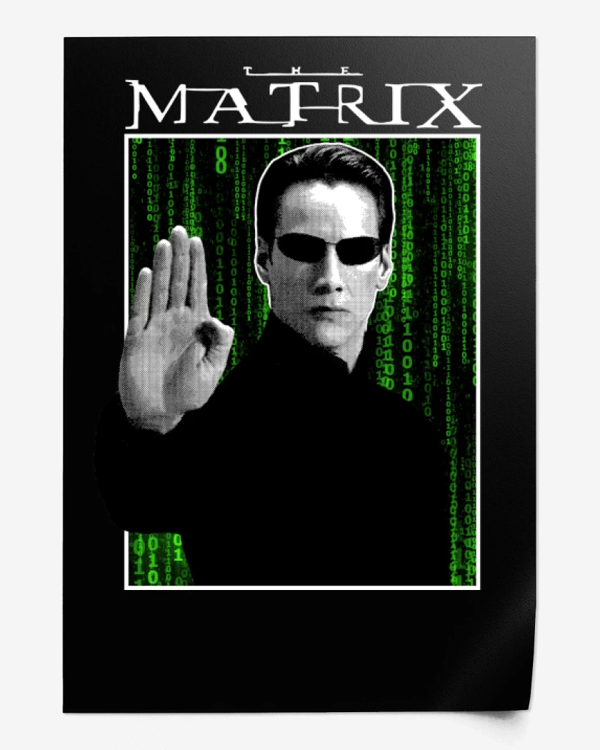 Print The Matrix Neo