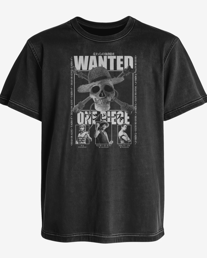Polera desgastada OP Live Action
