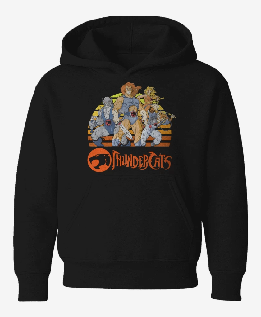 Poleron de niño Negro de Thundercats personajes