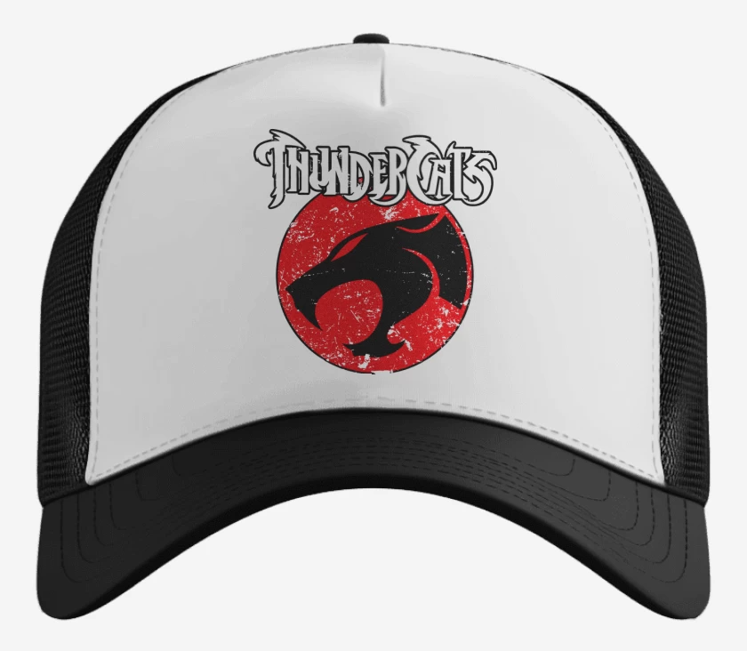 Gorro Blanco de Thundercats loguito