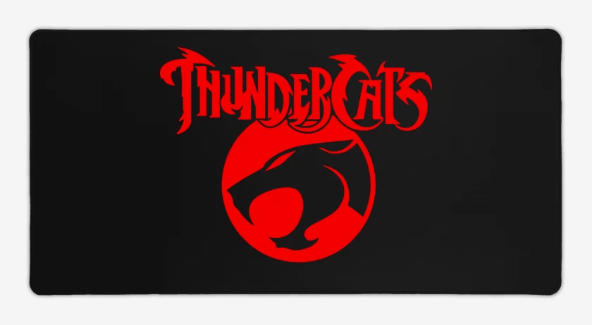 Mouse pad Gamer Negro de Thundercats loguito dos