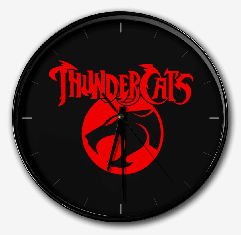 Reloj Negro de Thundercats loguito dos