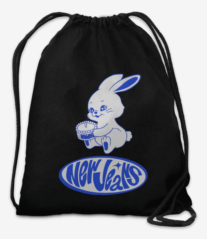 Mochila Negro de NewJeans New Jeans